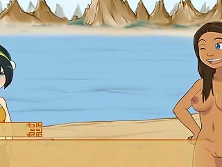Katara And Toph Explore Their Sexual Desires In Animated Porn Video